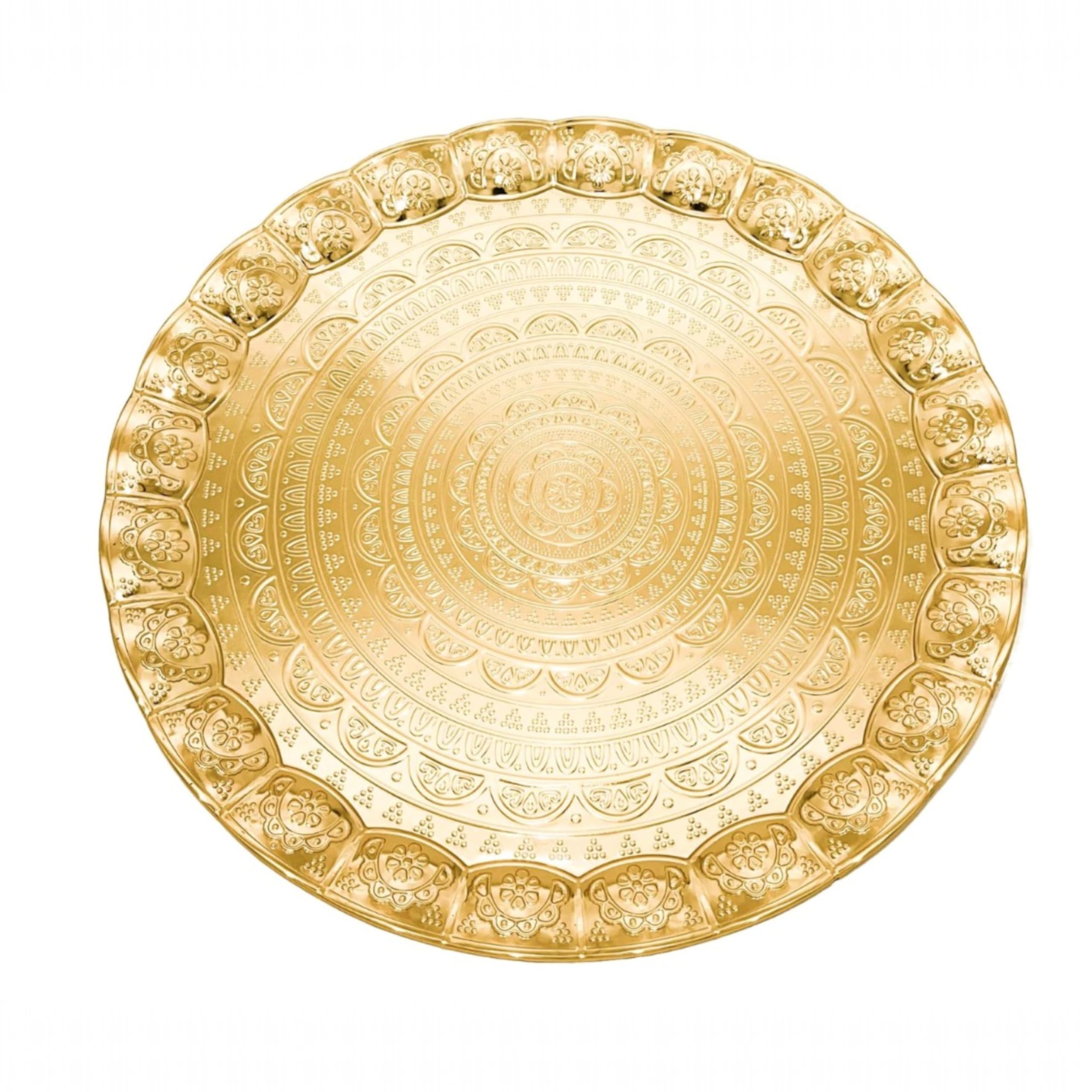 Amazon.com: LaModaHome Golden Tea Coffee Serving Tray Set - VIP